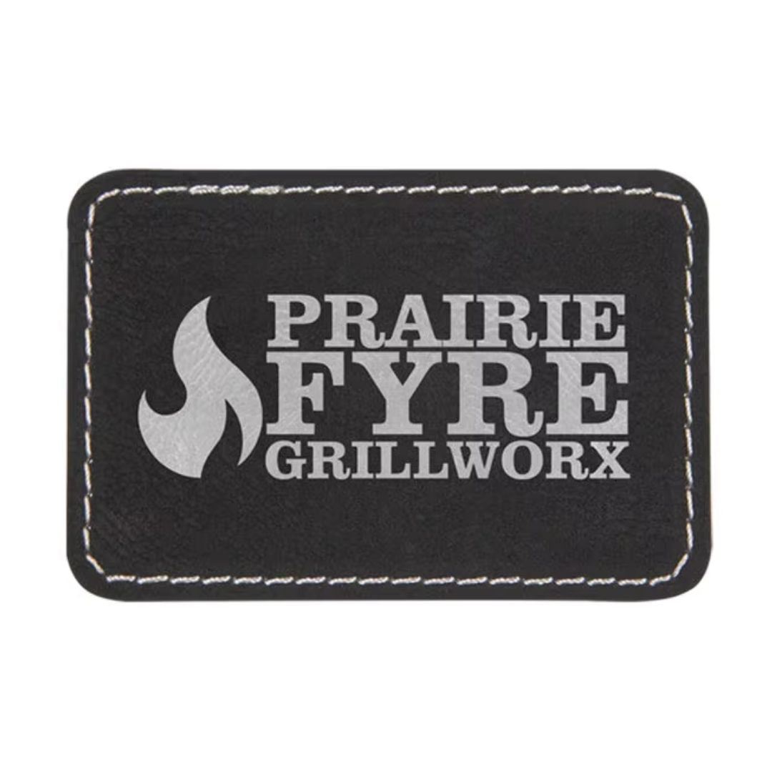 *Preorder* Laserable Leatherette Patches With Adhesive Backing 3x2"