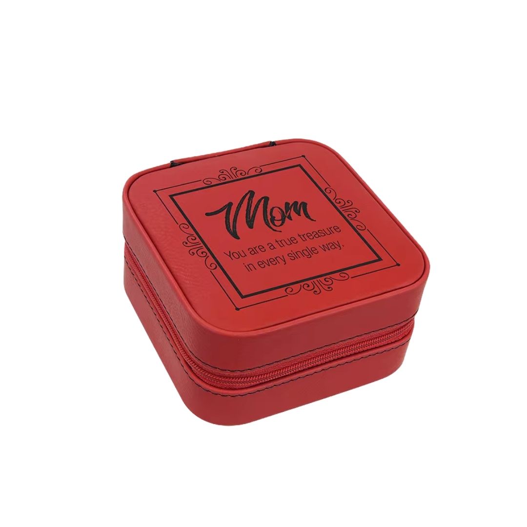*Preorder* Laserable Leatherette Jewelry Boxes 12x12x6 cm
