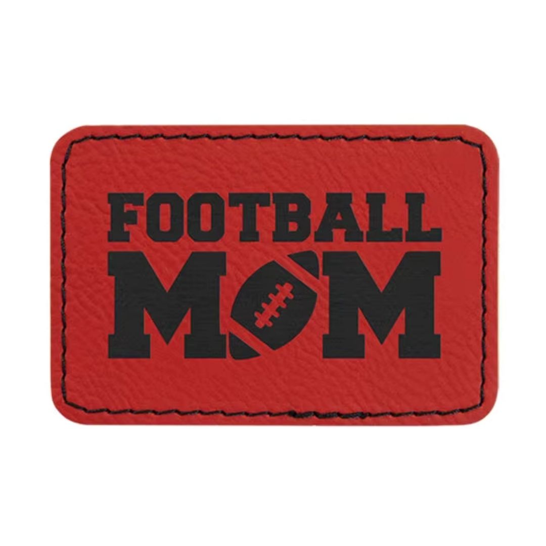*Preorder* Laserable Leatherette Patches With Adhesive Backing 3x2"