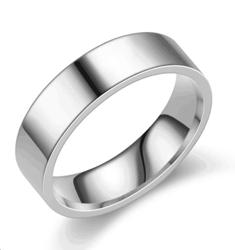 Stainless Steel Flat Ring Blanks 6mm Silver/Gold/RoseGold Sz 5/6/7/8/9/10