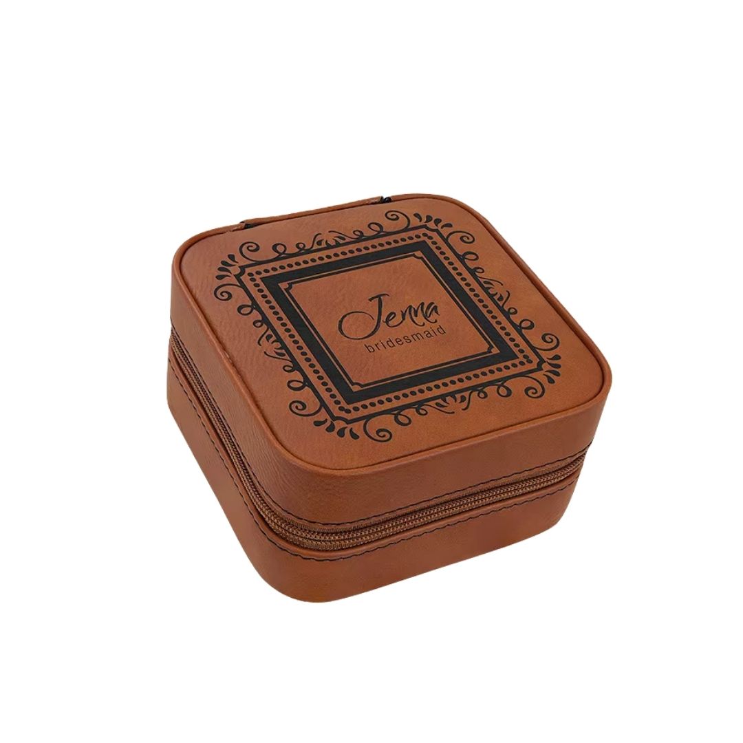 *Preorder* Laserable Leatherette Jewelry Boxes 12x12x6 cm