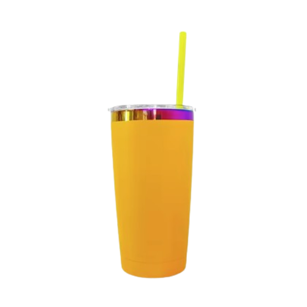 20 oz Stainless Steel Rainbow Plated | Powder Coated | Tumbler Blanks