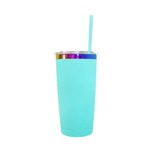 20 oz Stainless Steel Rainbow Plated | Powder Coated | Tumbler Blanks