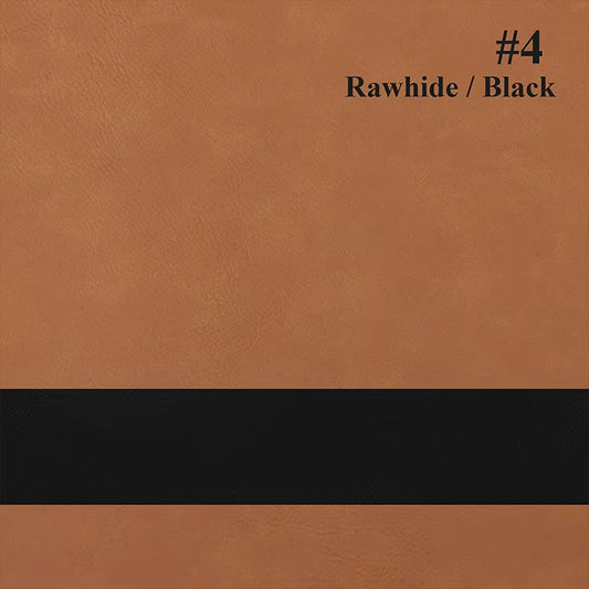 Round Lasereable Leatherette Coaster Blanks