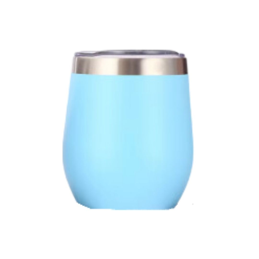 Stainless Steel Wine 12 oz Tumblers - Laser Engraving Blanks