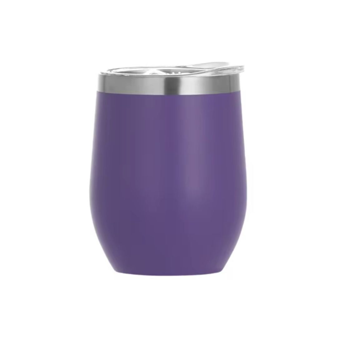 Stainless Steel Wine 12 oz Tumblers - Laser Engraving Blanks