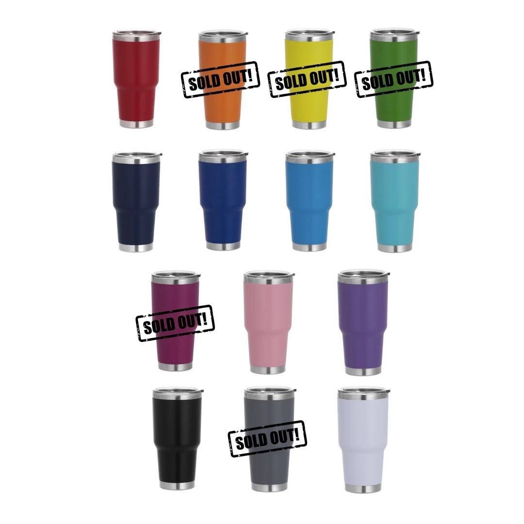 Stainless Steel 30 oz Tumbler - Laser Engraving Blanks