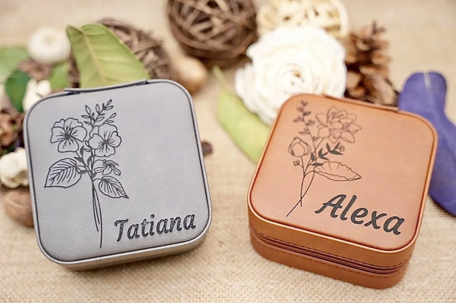 *Preorder* Laserable Leatherette Jewelry Boxes 12x12x6 cm
