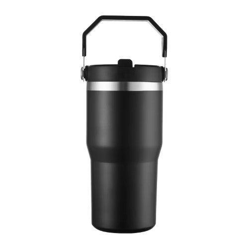 *Preorder* 30 oz | Stainless Steel | Powder Coated | Carry-Handle | Flip Straw | Tumbler Blanks