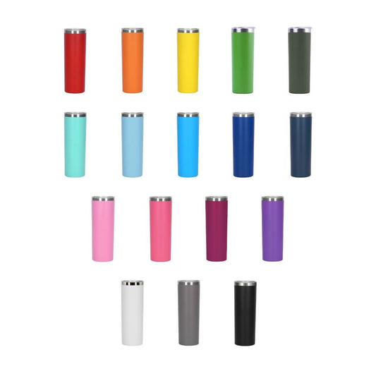 *Preorder* 20 oz Skinny | Stainless Steel | Powder Coated | Tumbler Blanks
