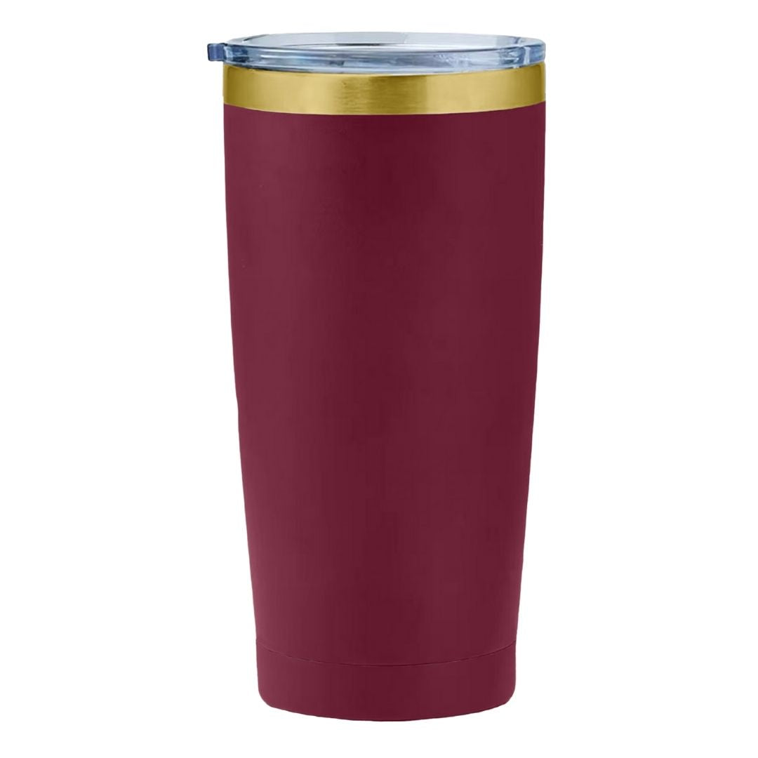 20 oz | Stainless Steel Gold Plated | Powder Coated | Tumbler Blanks