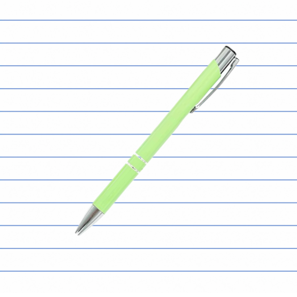 Metal Click-Action Pen Blank 1mm Black Ink