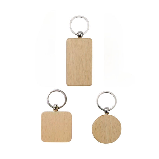 *Preorder* Beech Wood Keychain Blanks