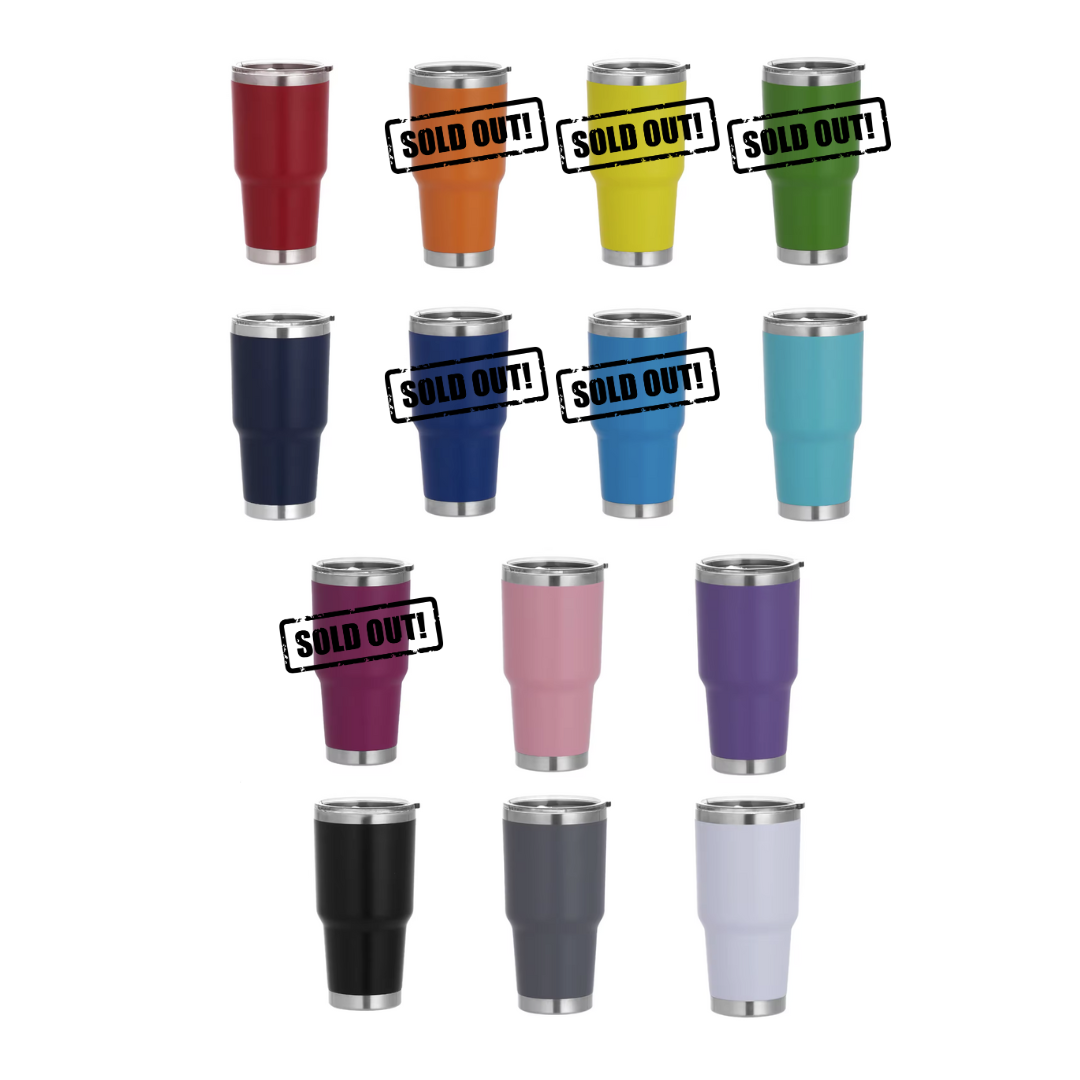 Stainless Steel 30 oz Tumbler - Laser Engraving Blanks