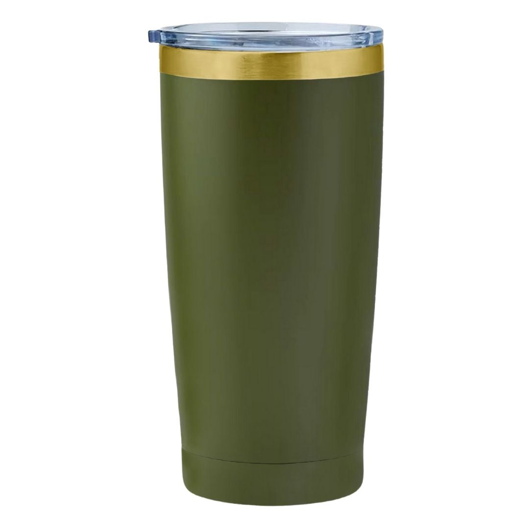 20 oz | Stainless Steel Gold Plated | Powder Coated | Tumbler Blanks