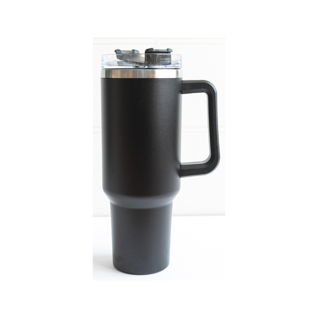 Stainless Steel 40 oz Tumbler H1.0 With Handle - Laser Engraving Blanks