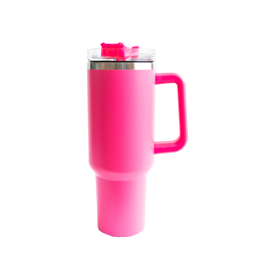 Stainless Steel 40 oz Tumbler H1.0 With Handle - Laser Engraving Blanks