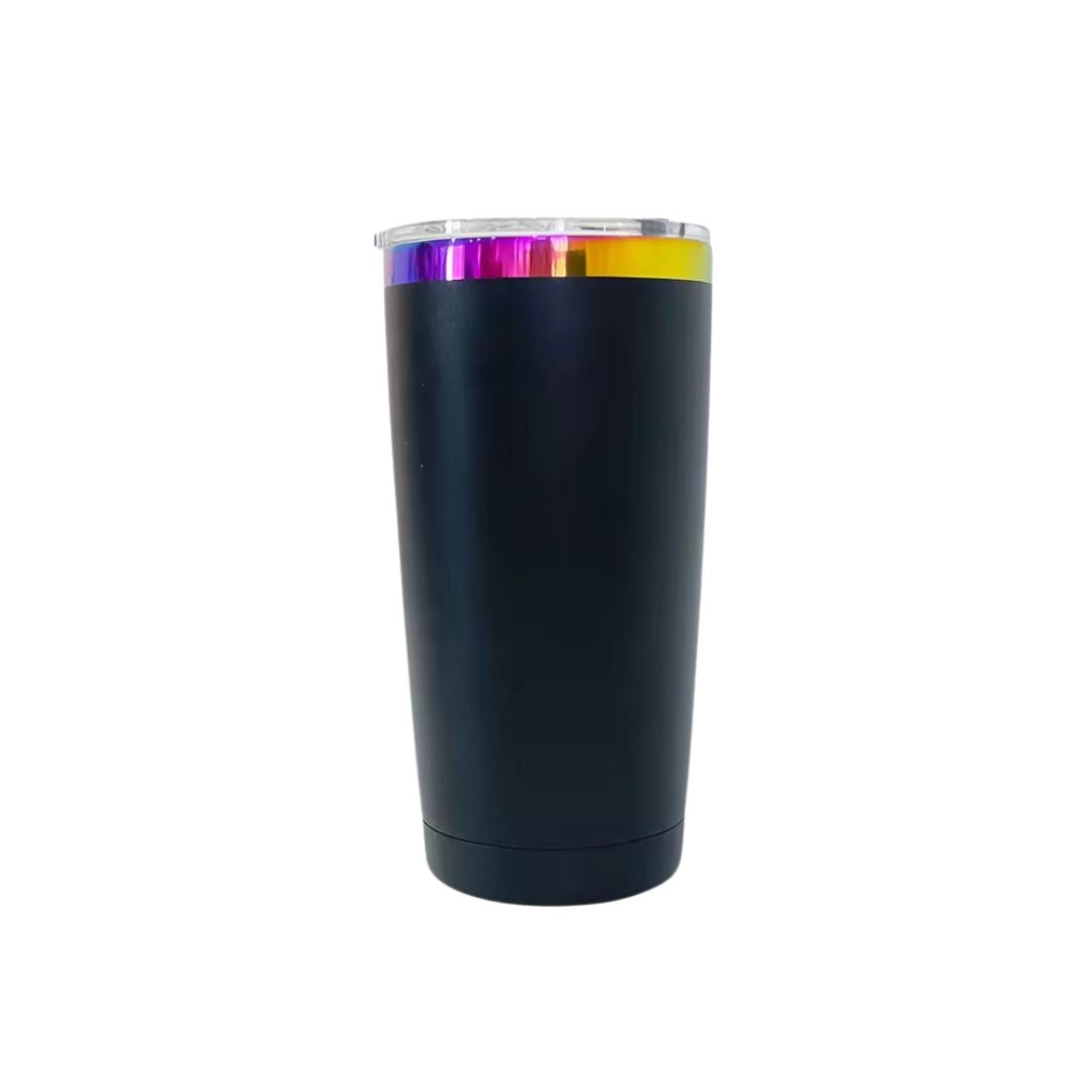 Stainless Steel Rainbow Plated 20 Oz Tumbler - Laser Engraving Blanks