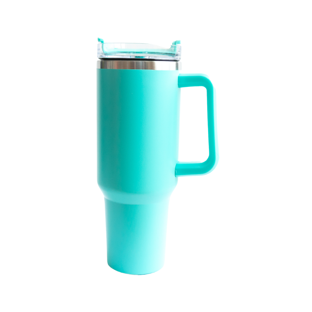 Stainless Steel 40 oz Tumbler H1.0 With Handle - Laser Engraving Blanks