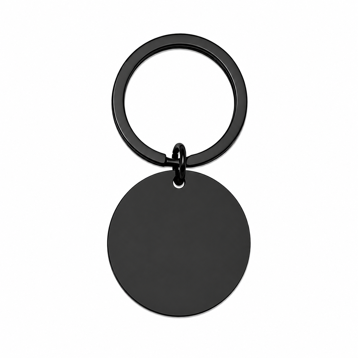 Stainless Steel Round Keychain Blanks