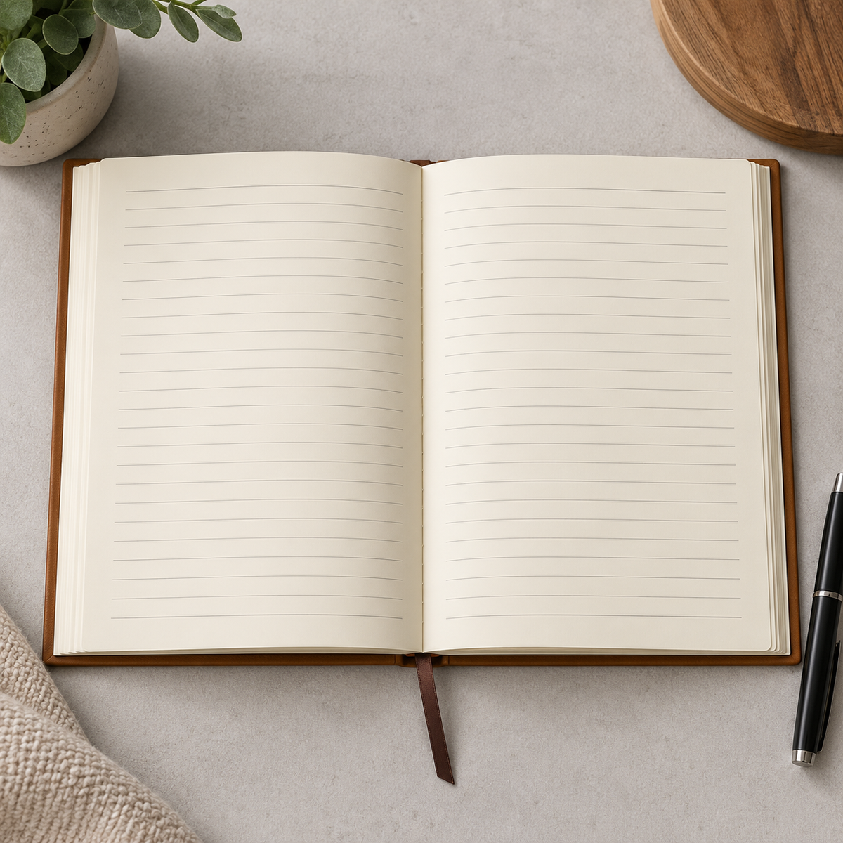 Lasereable Leatherette A5 Lined Journal