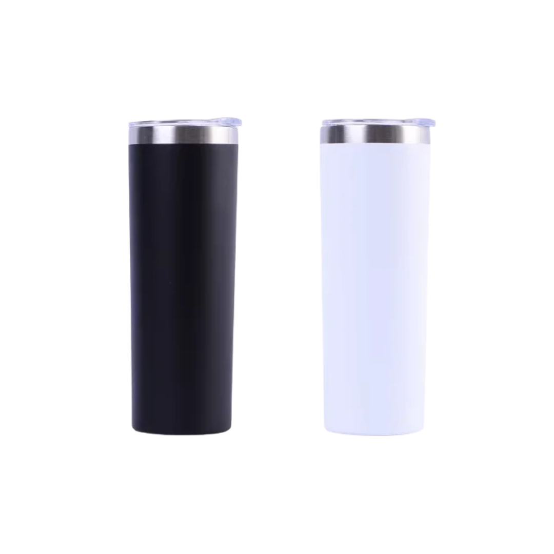 20 oz Stainless Steel Skinny Tumbler | Paint Coated | Laser Engraving Blank