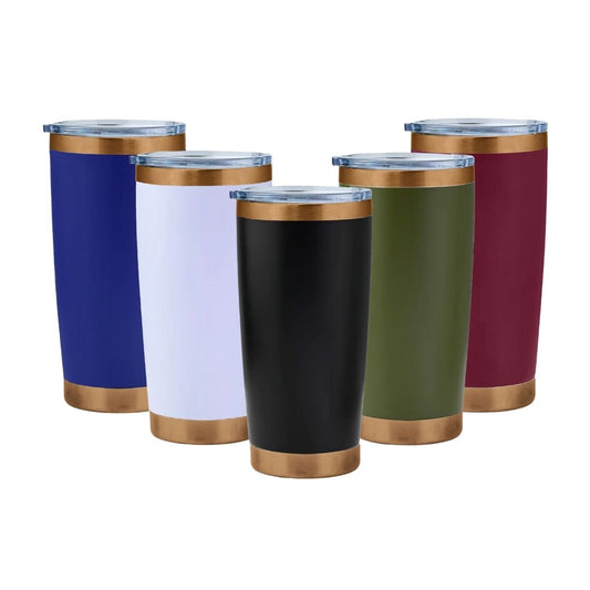 20 oz | Stainless Steel Copper Plated | Powder Coated | Tumbler Blanks