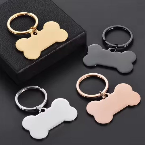 *Preorder* Stainless Steel Dog Bone Keychain Blanks