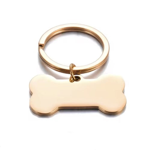 *Preorder* Stainless Steel Dog Bone Keychain Blanks