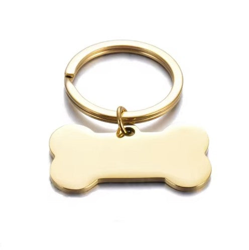 *Preorder* Stainless Steel Dog Bone Keychain Blanks