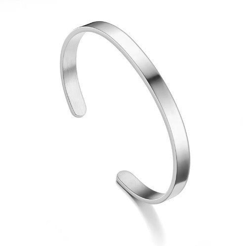 *Preorder* Stainless Steel Bangle Bracelet Laser Engraving Blanks