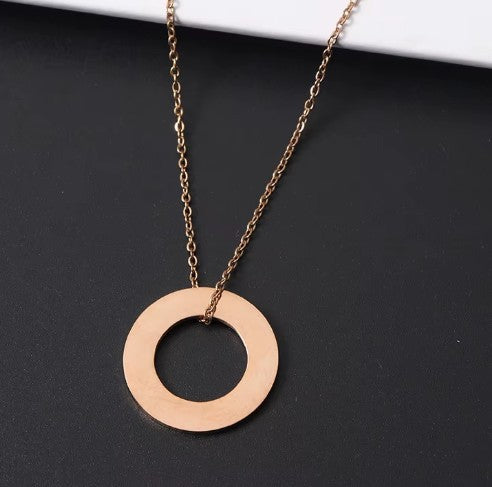 *Preorder* Stainless Steel Ring Washer Necklace Laser Engraving Blanks