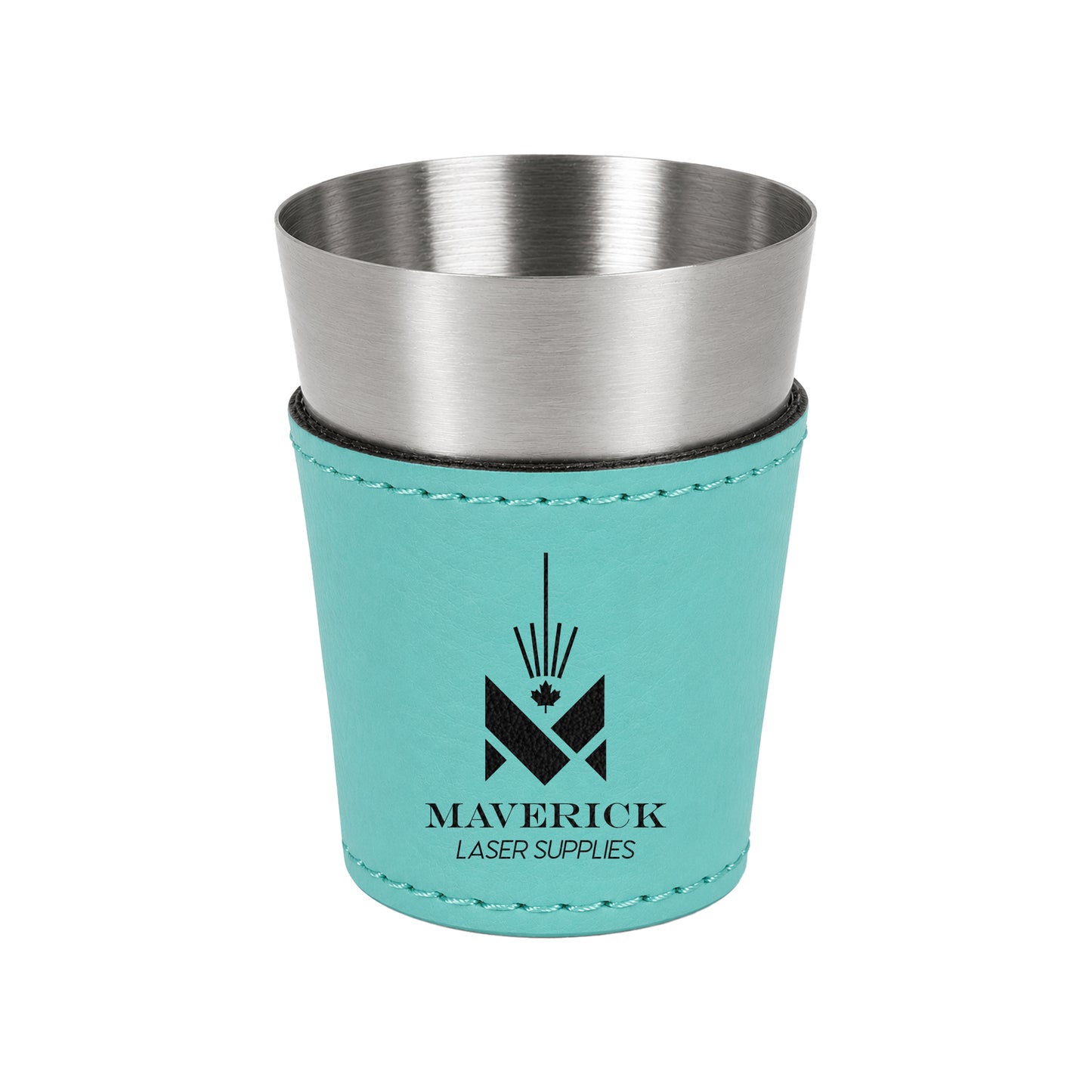 Lasereable Leatherette Mini 1 oz Shot Glass Blanks