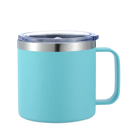 Stainless Steel Coffee Mug With Handle 14 oz - Laser Engraving Blank