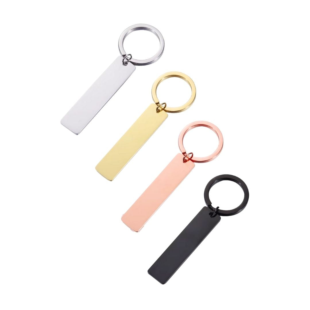*Preorder* Stainless Steel Bar Keychain Blanks