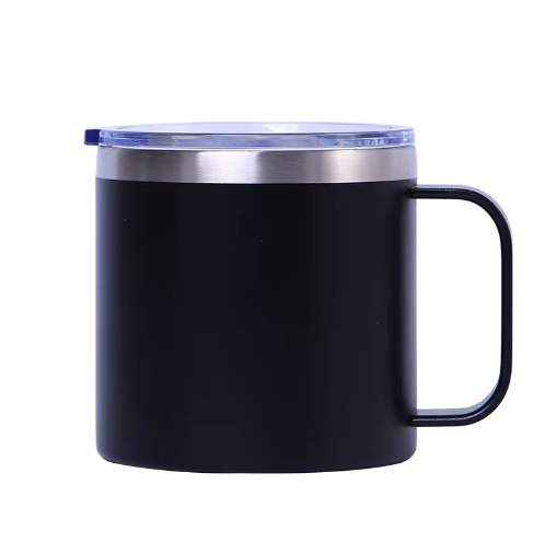 Stainless Steel Coffee Mug With Handle 14 oz - Laser Engraving Blank