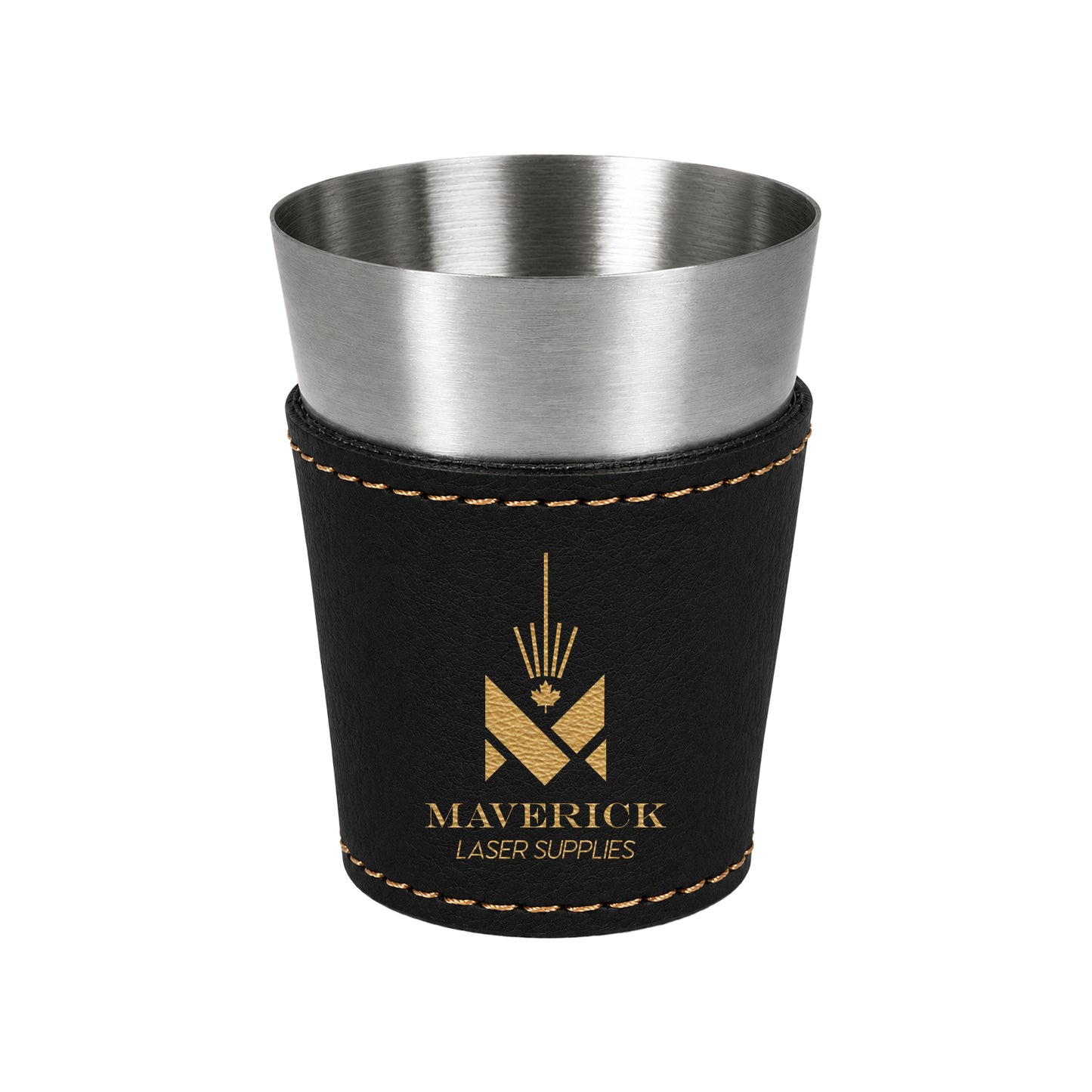 Lasereable Leatherette Mini 1 oz Shot Glass Blanks