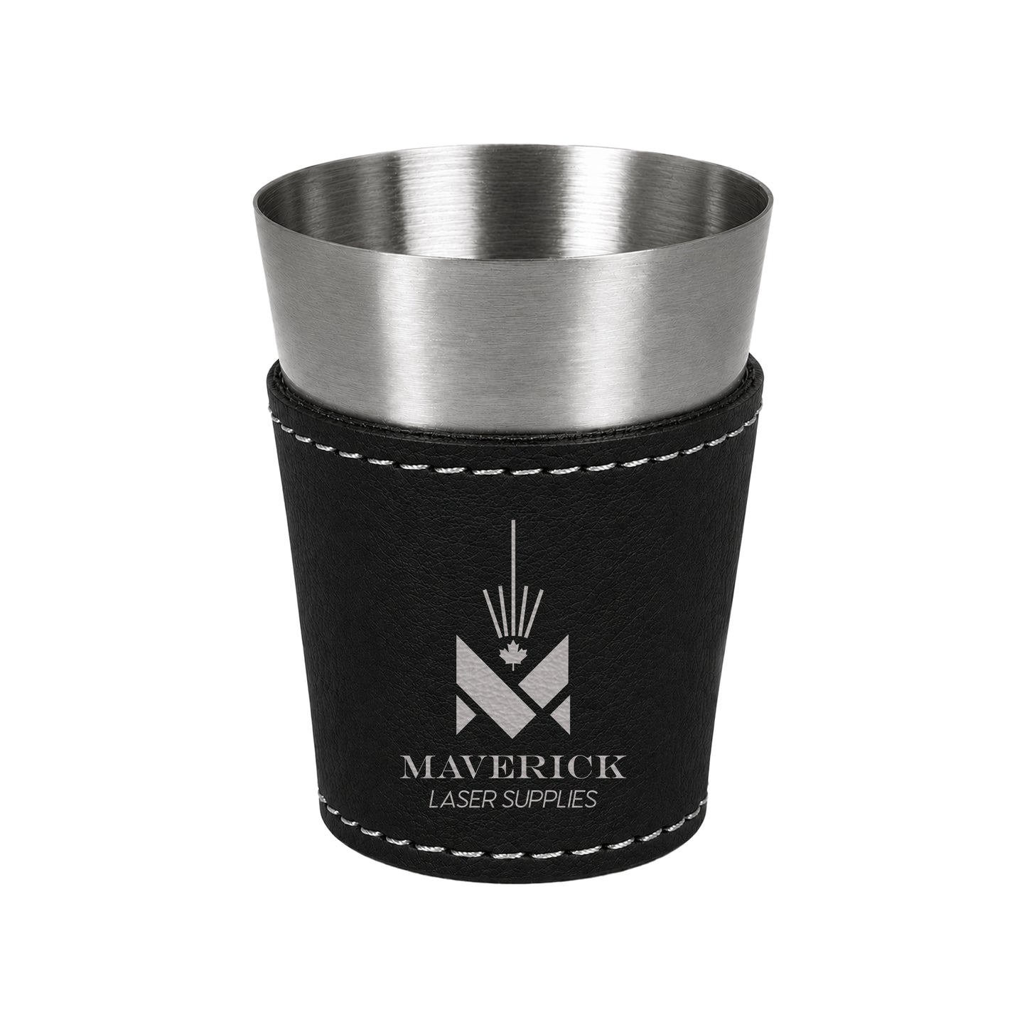 Lasereable Leatherette Mini 1 oz Shot Glass Blanks