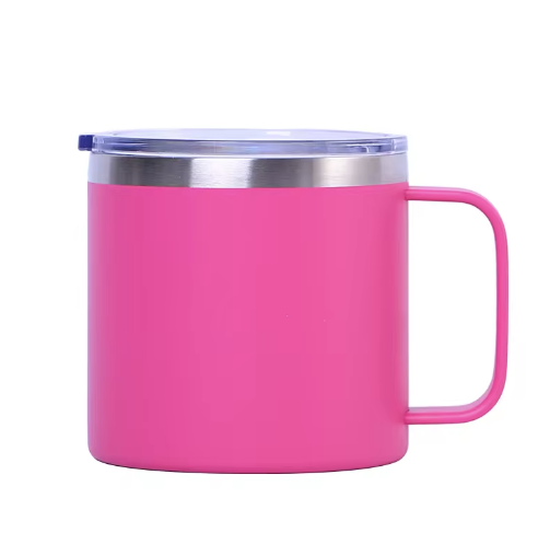 Stainless Steel Coffee Mug With Handle 14 oz - Laser Engraving Blank