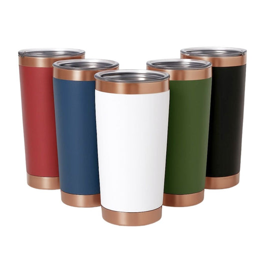 20 oz | Stainless Steel Copper Plated | Powder Coated | Tumbler Blanks