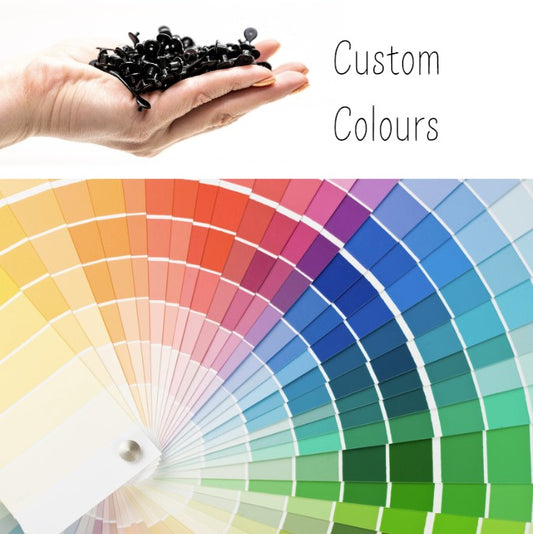 Plastic Custom Coloured Keychain Snaps - Choose Any Pantone Colour | Bulk Orders for Laser Engravers Canada