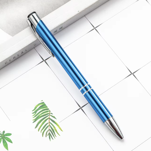 Laserable Metallic Pens with 1mm Black Ink