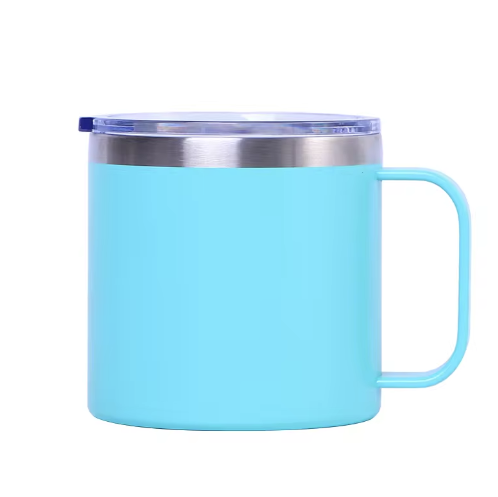Stainless Steel Coffee Mug With Handle 14 oz - Laser Engraving Blank