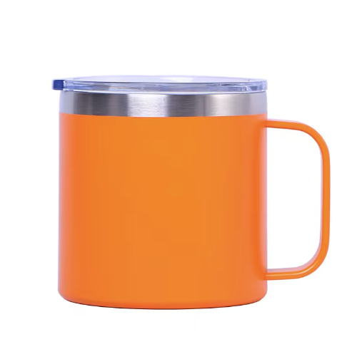 Stainless Steel Coffee Mug With Handle 14 oz - Laser Engraving Blank