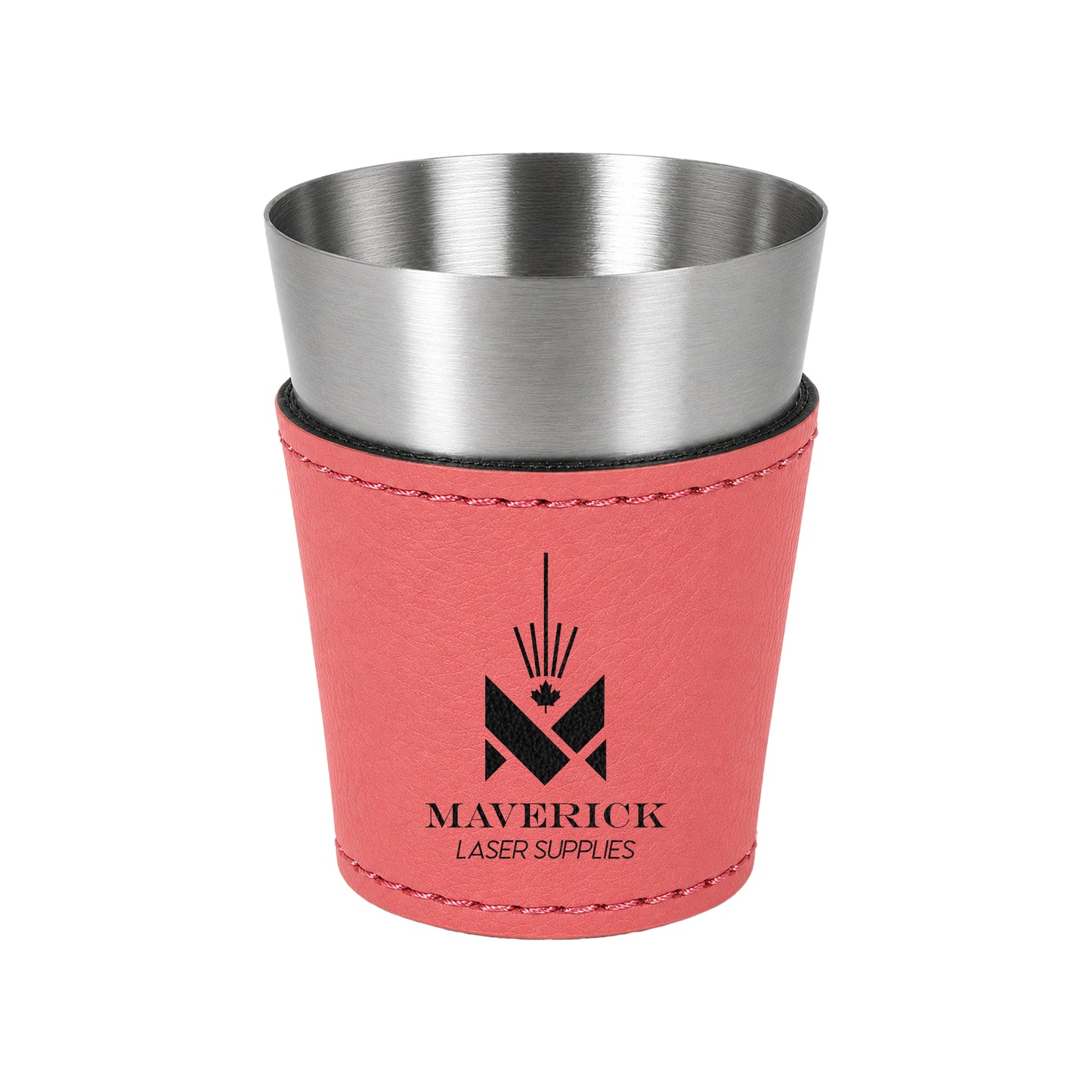 Lasereable Leatherette Mini 1 oz Shot Glass Blanks