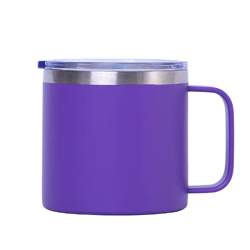 Stainless Steel Coffee Mug With Handle 14 oz - Laser Engraving Blank