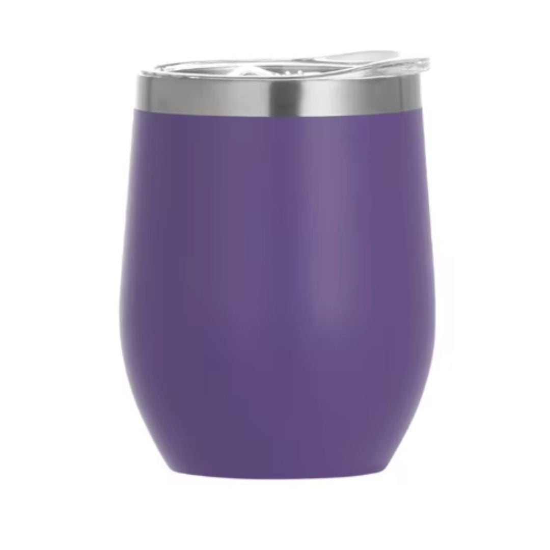 *Preorder* 12 oz Stemless Wine | Stainless Steel | Powder Coated | Tumbler Blanks | CASE OF 24