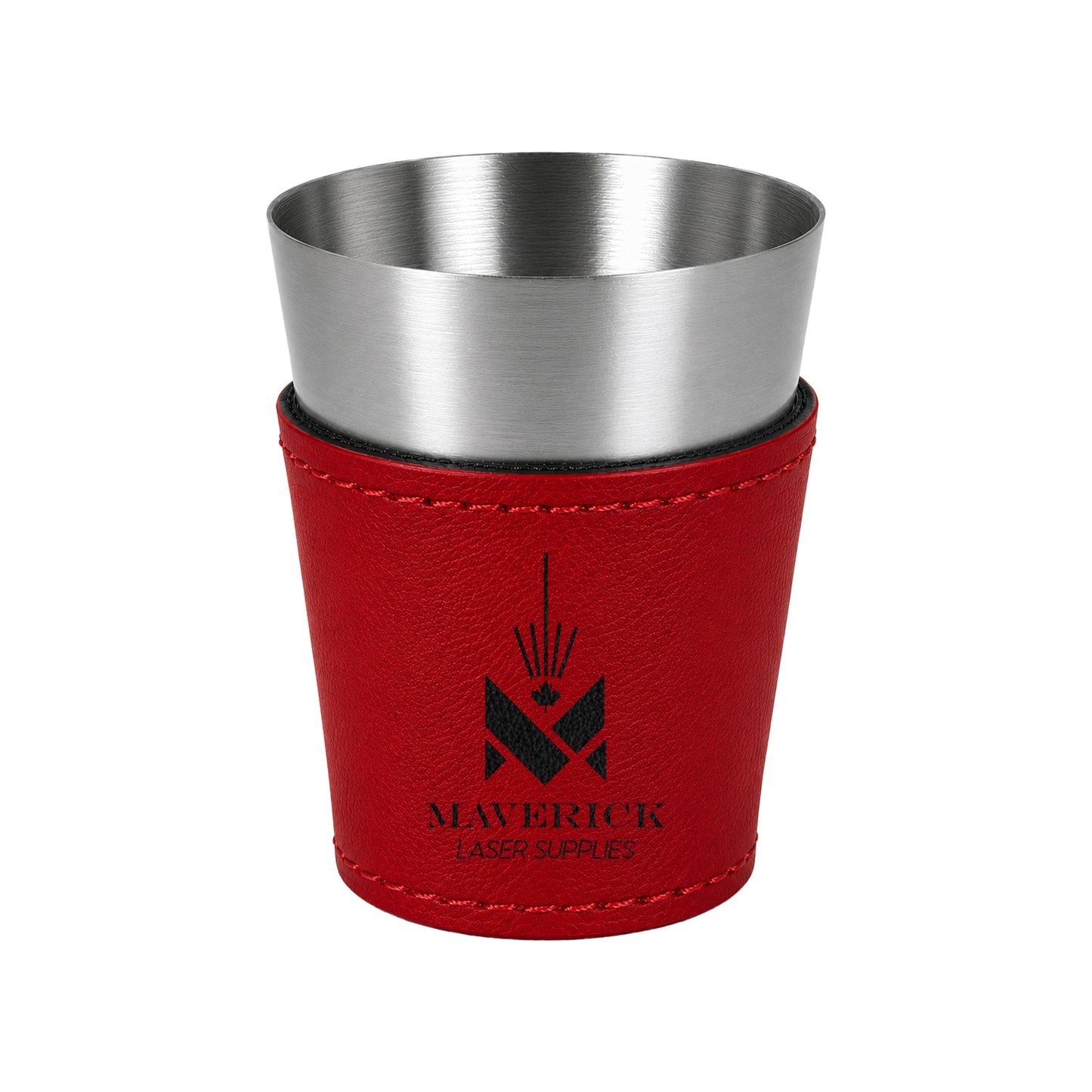 Lasereable Leatherette Mini 1 oz Shot Glass Blanks