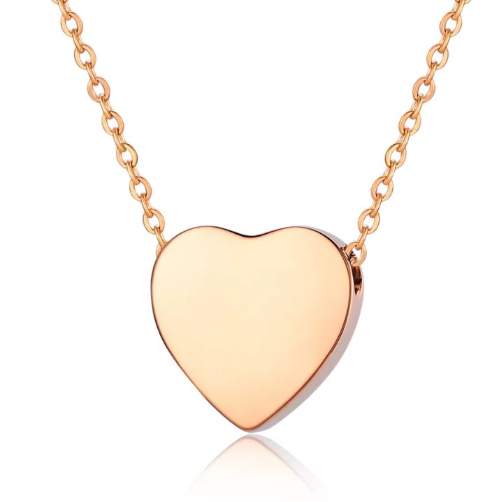 Stainless Steel Necklace | Urn | Heart | Laser Engraving Blank