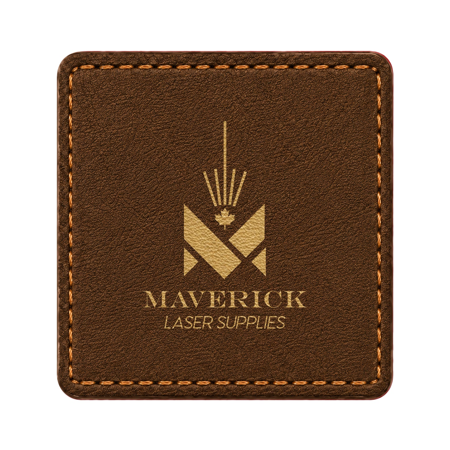 Lasereable Leatherette Square 4" Coaster Blank